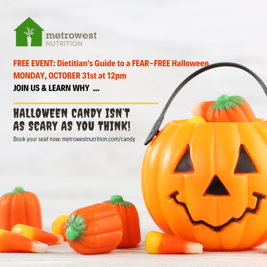 FREE Event Dietitians' Guide to a Fearless Halloween Metrowest