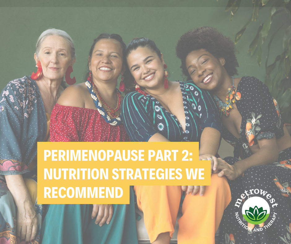 Nutrition for perimenopause